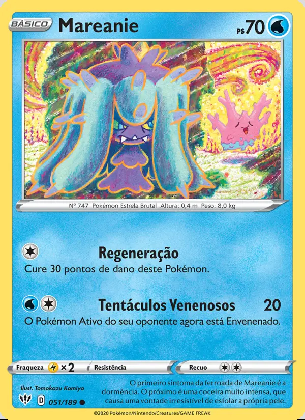 Image of the card Mareanie