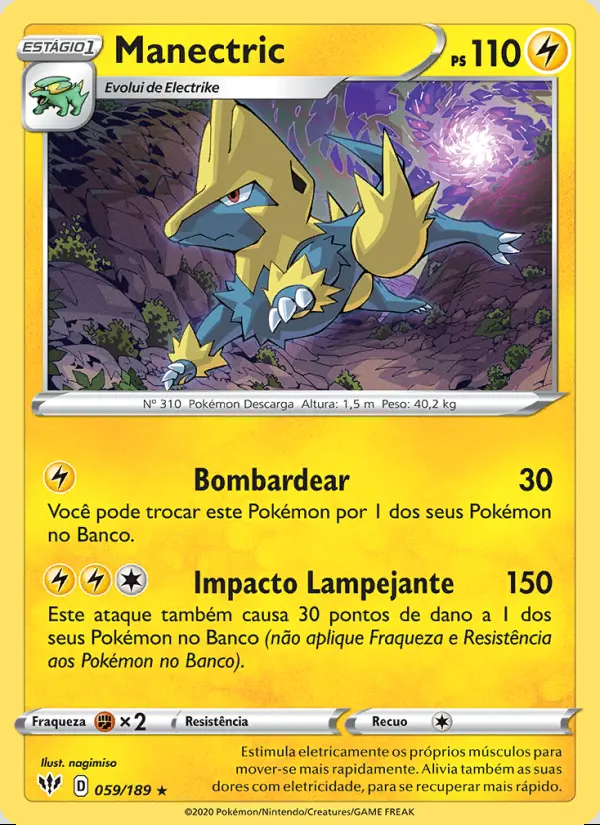 Image of the card Manectric