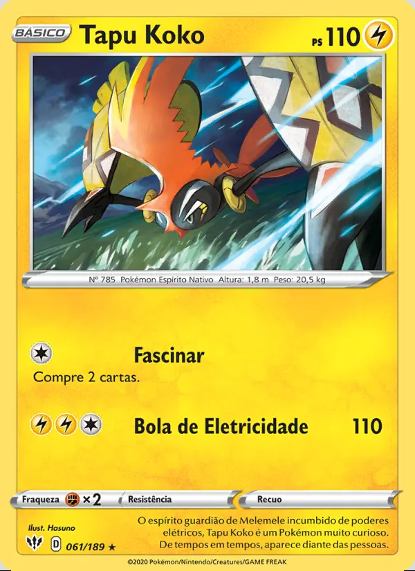 Image of the card Tapu Koko