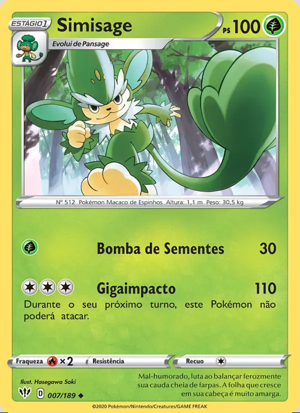 Image of the card Simisage
