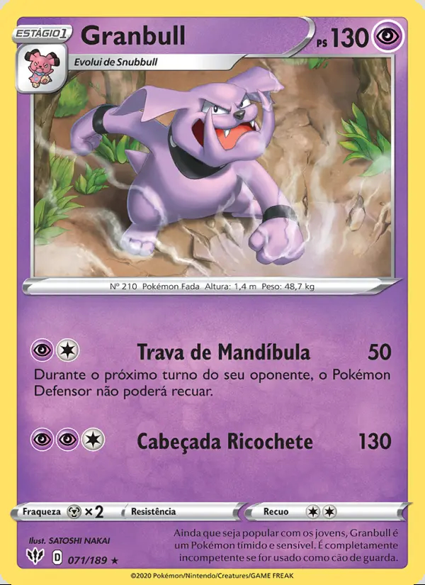 Image of the card Granbull