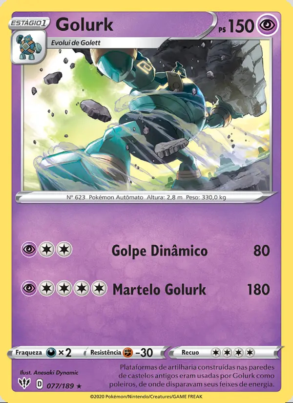 Image of the card Golurk