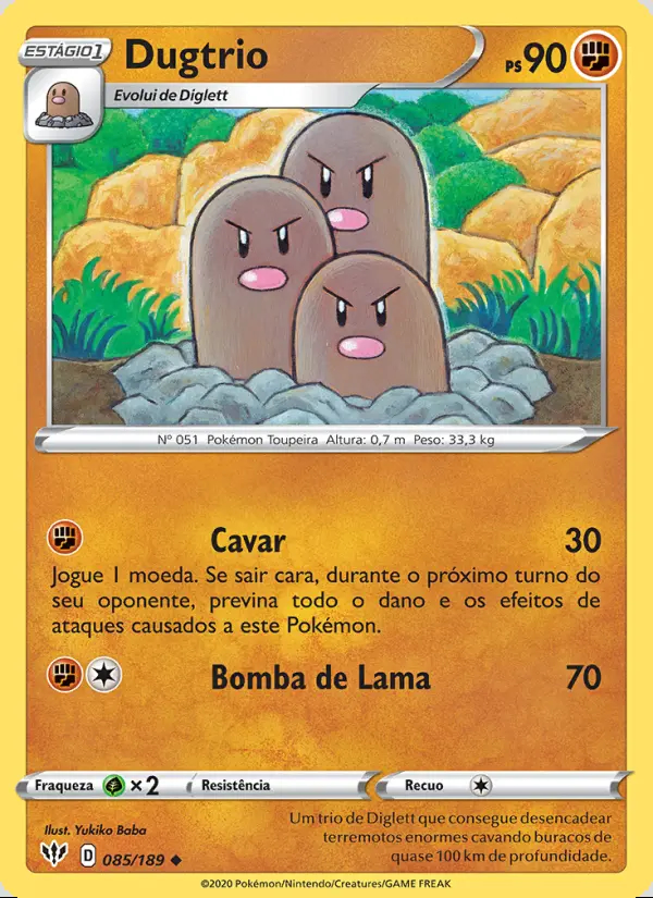 Image of the card Dugtrio