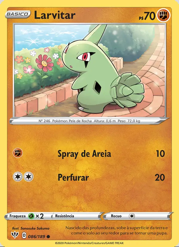 Image of the card Larvitar