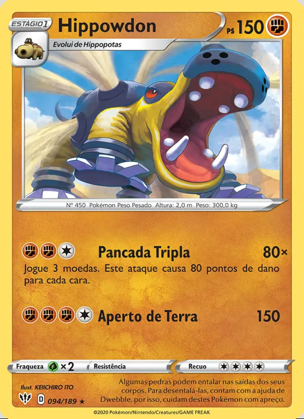 Image of the card Hippowdon