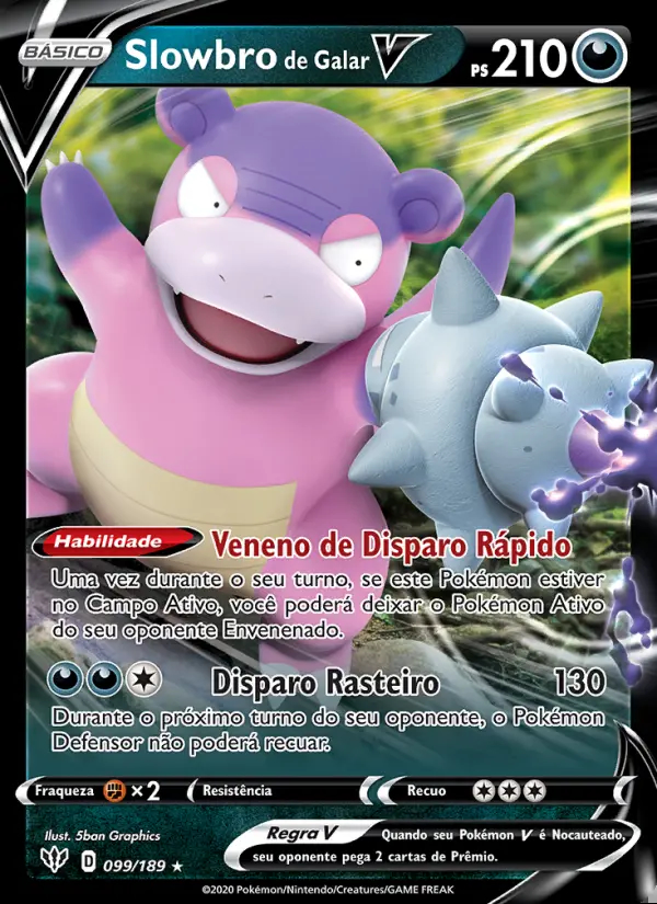 Image of the card Slowbro de Galar V
