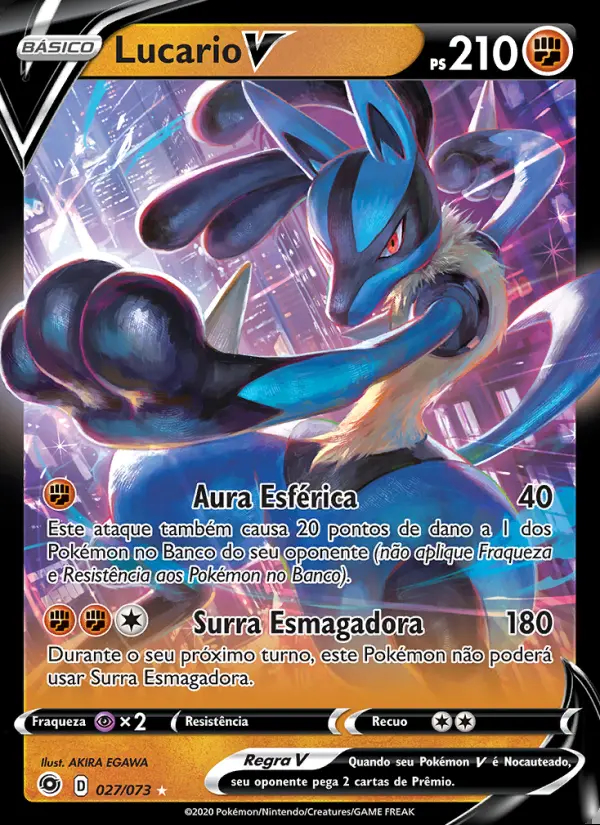 Image of the card Lucario V