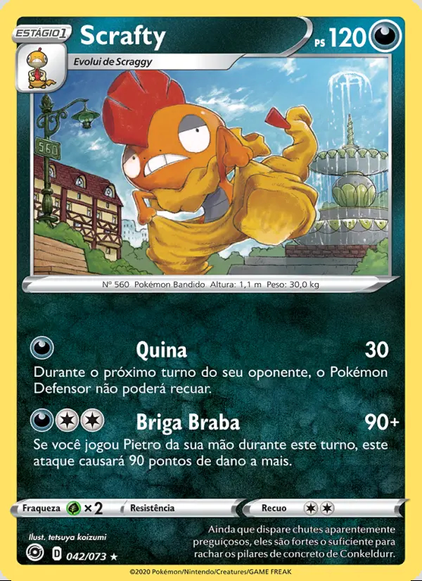 Image of the card Scrafty