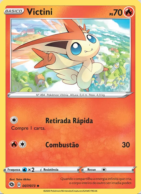 Image of the card Victini