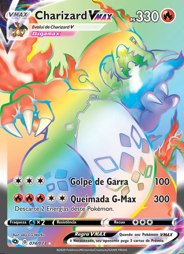 Image of the card Charizard VMAX