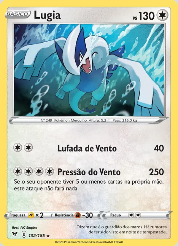 Image of the card Lugia