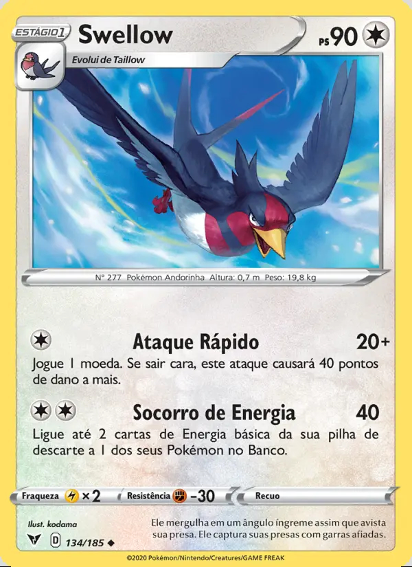 Image of the card Swellow