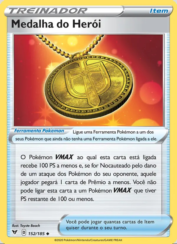 Image of the card Medalha do Herói