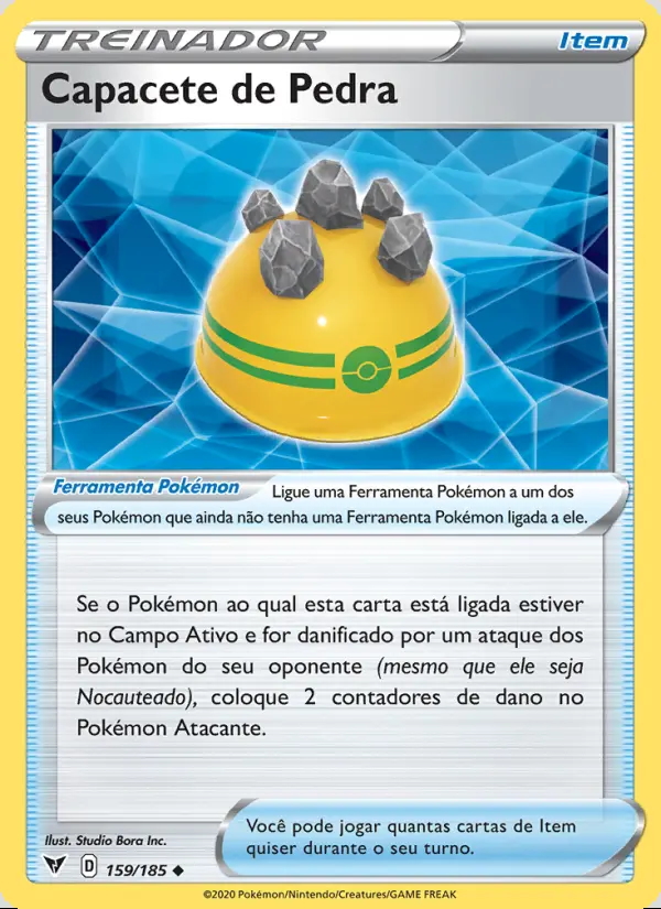 Image of the card Capacete de Pedra