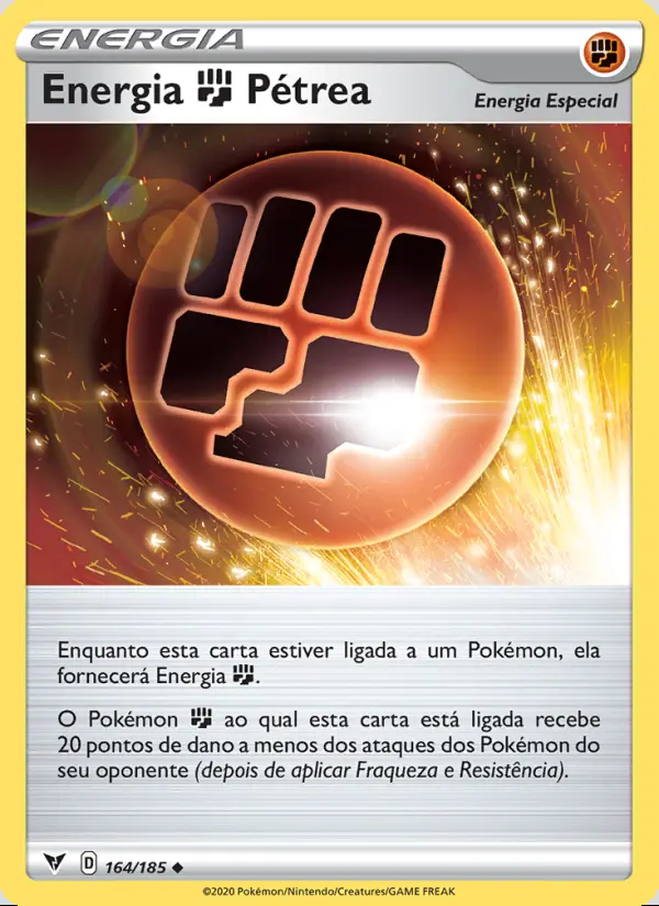 Image of the card Energia Fighting Pétrea