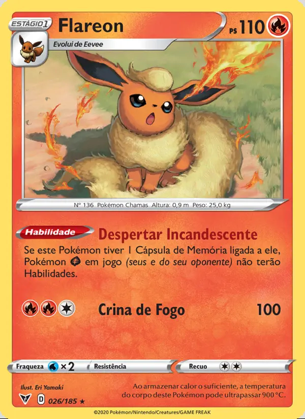 Image of the card Flareon