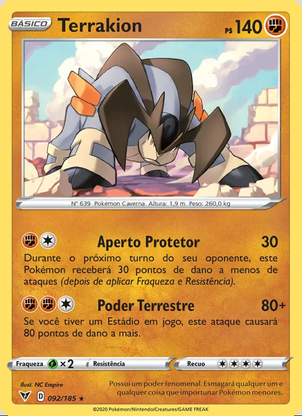 Image of the card Terrakion