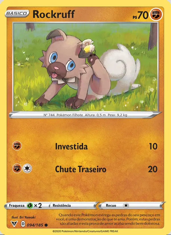 Image of the card Rockruff