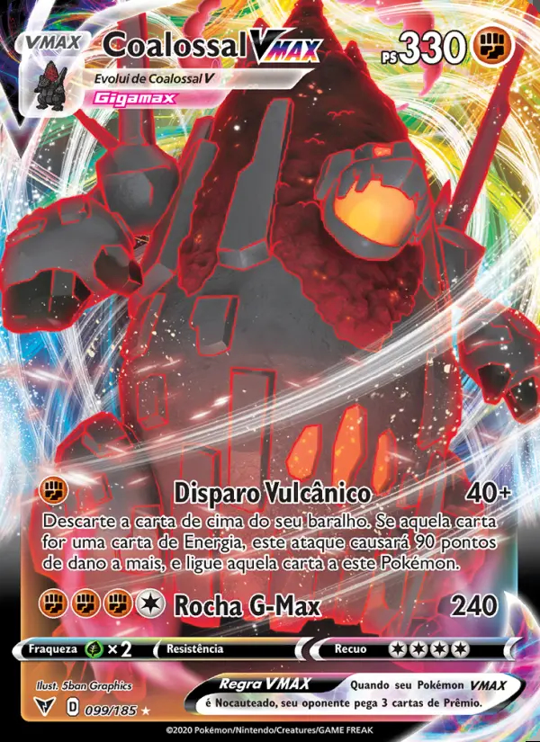 Image of the card Coalossal VMAX