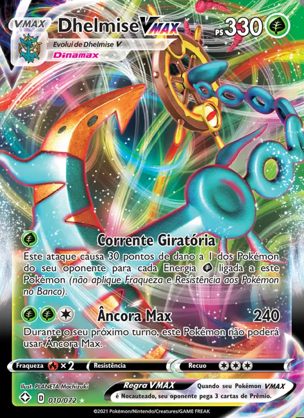 Image of the card Dhelmise VMAX