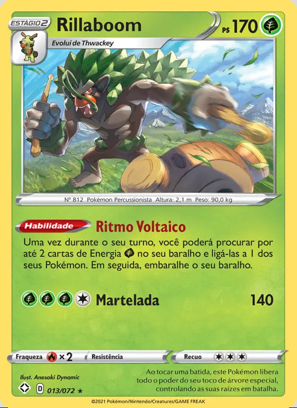 Image of the card Rillaboom