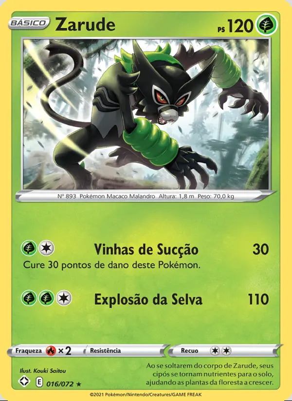 Image of the card Zarude