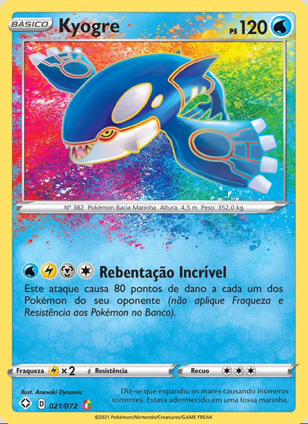 Image of the card Kyogre