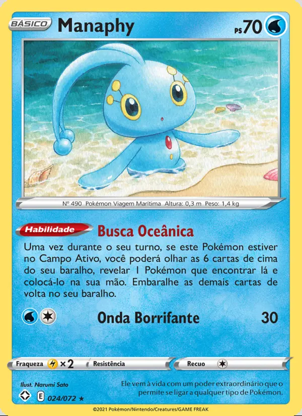 Image of the card Manaphy