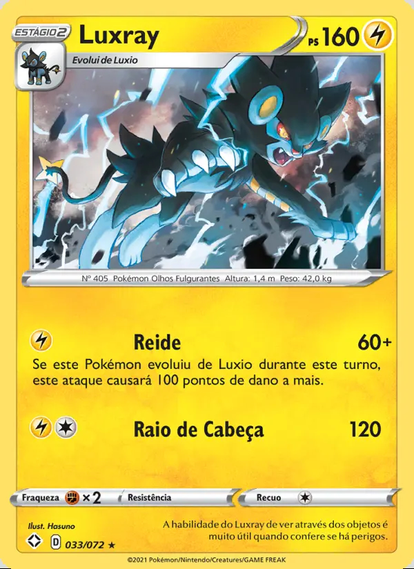 Image of the card Luxray