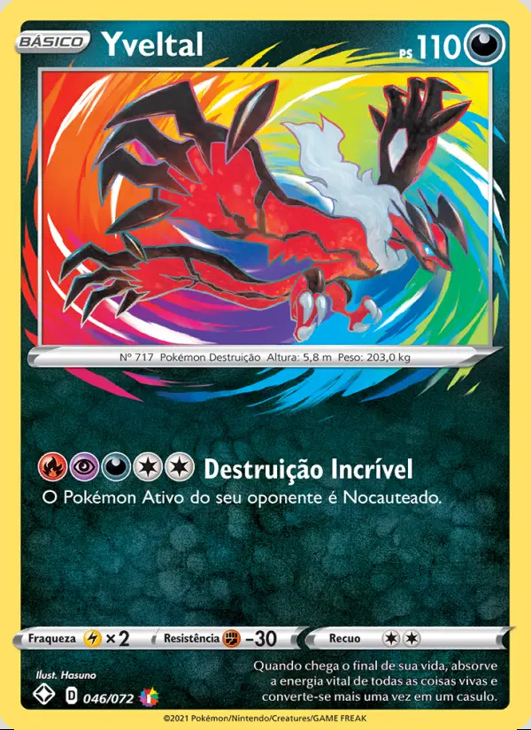 Image of the card Yveltal