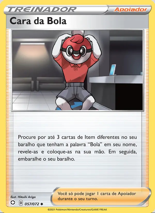 Image of the card Cara da Bola