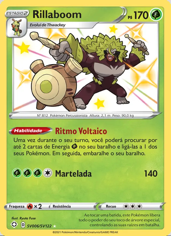 Image of the card Rillaboom