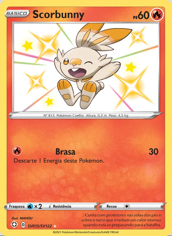 Image of the card Scorbunny