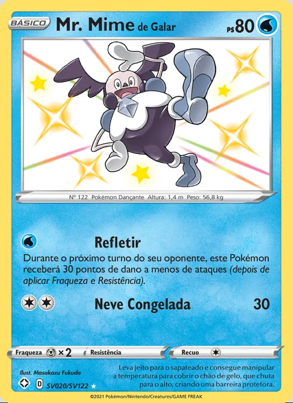 Image of the card Mr. Mime de Galar