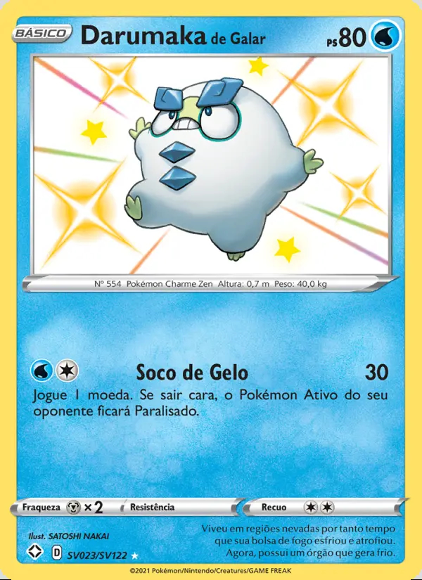 Image of the card Darumaka de Galar