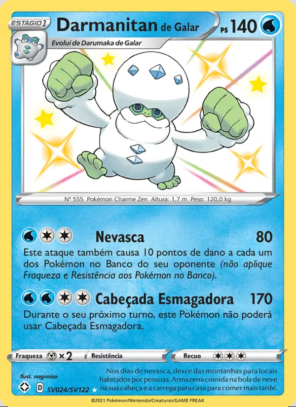 Image of the card Darmanitan de Galar