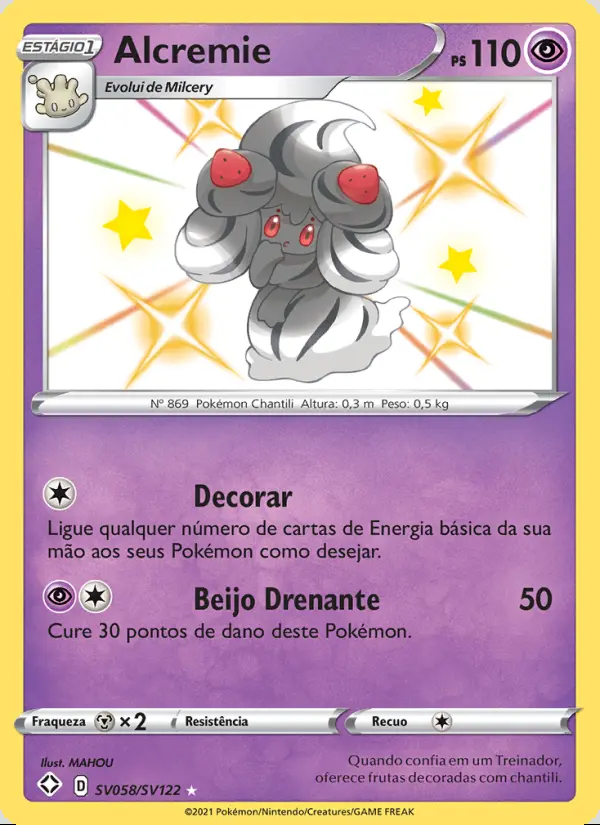 Image of the card Alcremie