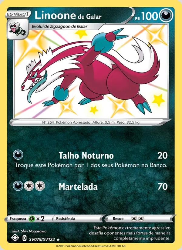 Image of the card Linoone de Galar