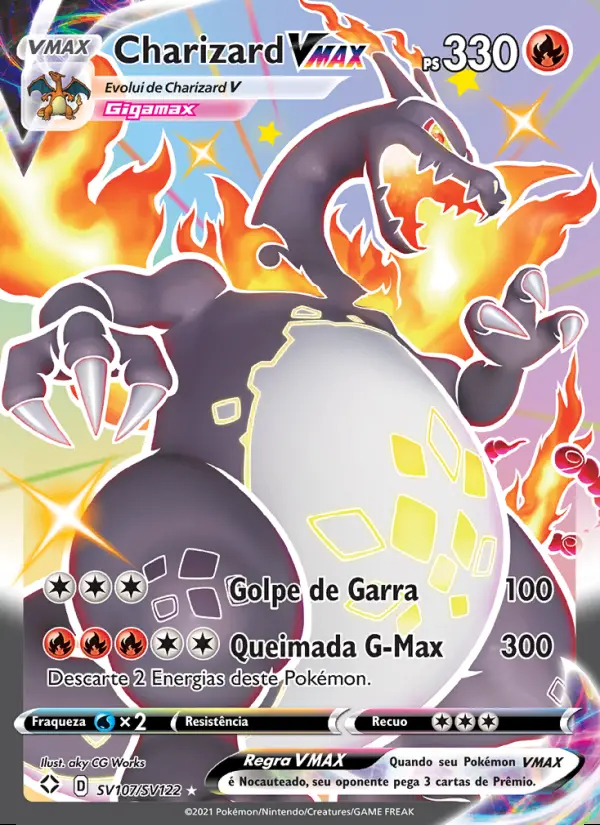 Image of the card Charizard VMAX