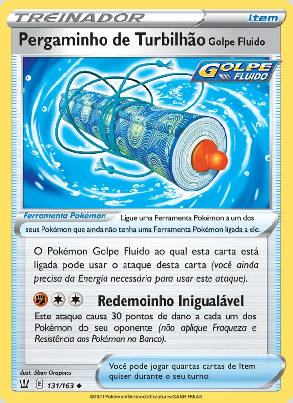 Image of the card Pergaminho de Turbilhão Golpe Fluido