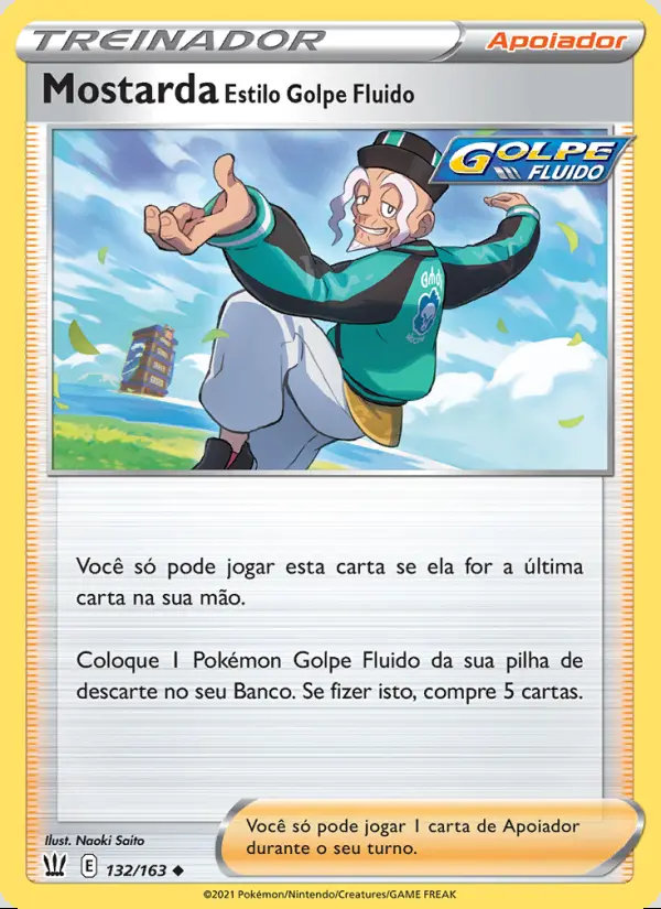 Image of the card Mostarda Estilo Golpe Fluido