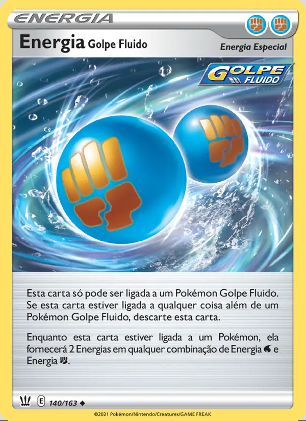 Image of the card Energia Golpe Fluido