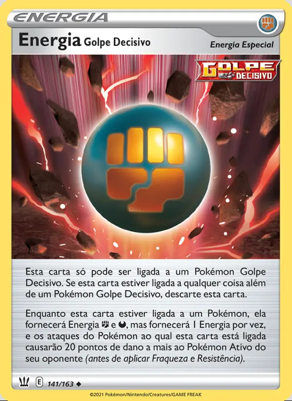 Image of the card Energia Golpe Decisivo
