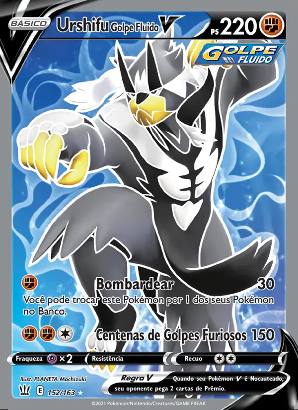 Image of the card Urshifu Golpe Fluido V