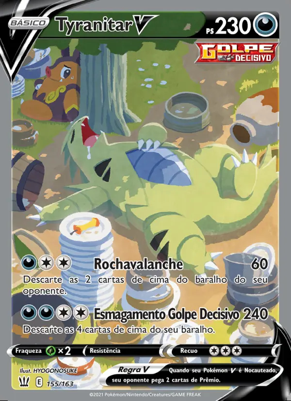 Image of the card Tyranitar V