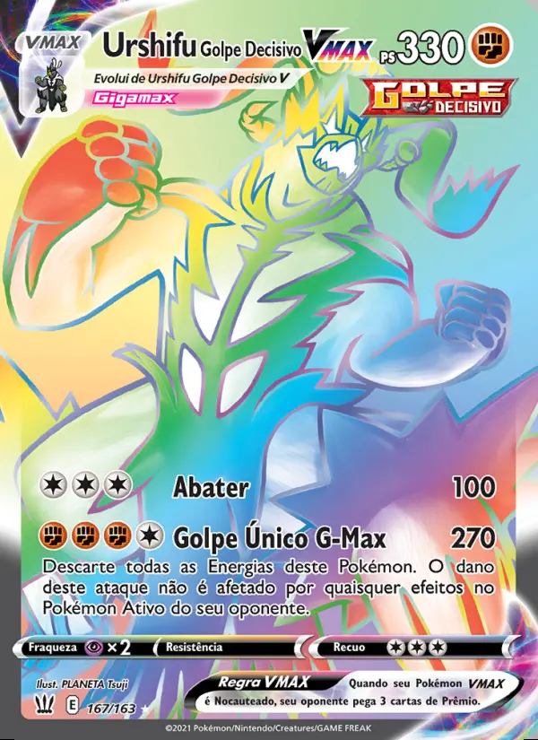 Image of the card Urshifu Golpe Decisivo VMAX