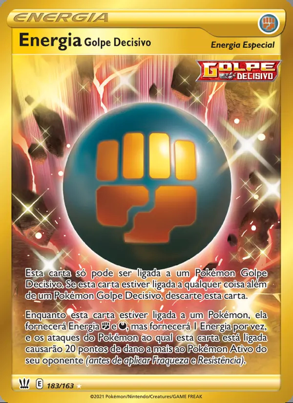 Image of the card Energia Golpe Decisivo
