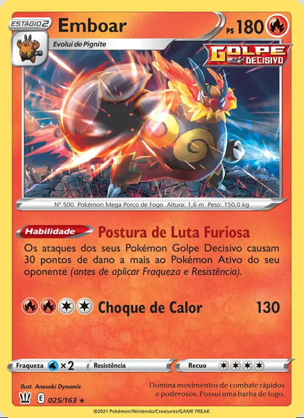 Image of the card Emboar