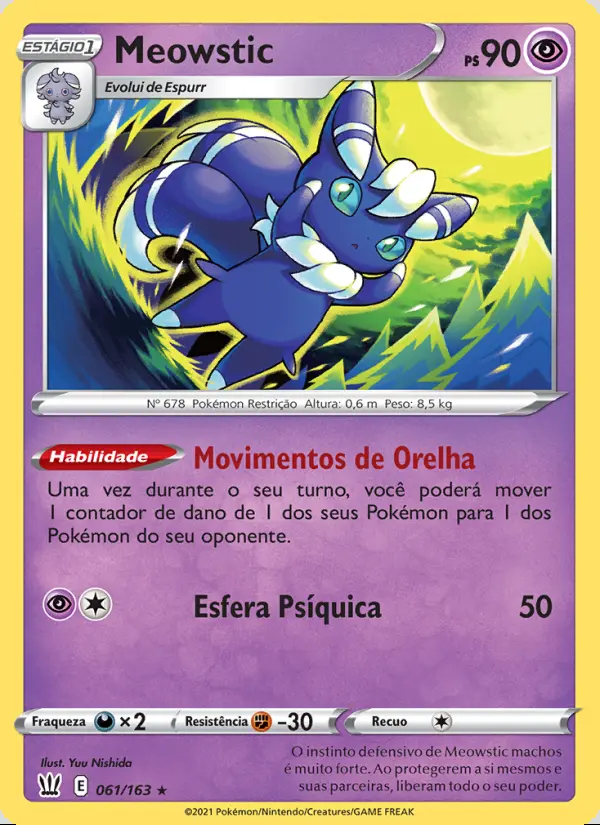 Image of the card Meowstic