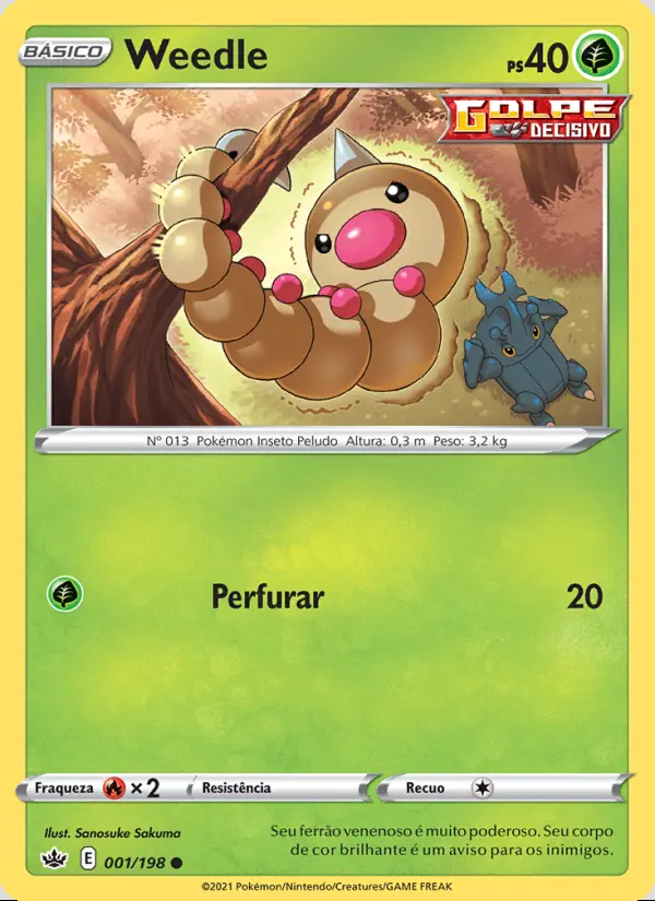 Image of the card Weedle